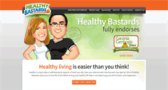 Desktop Screenshot of healthybastards.com